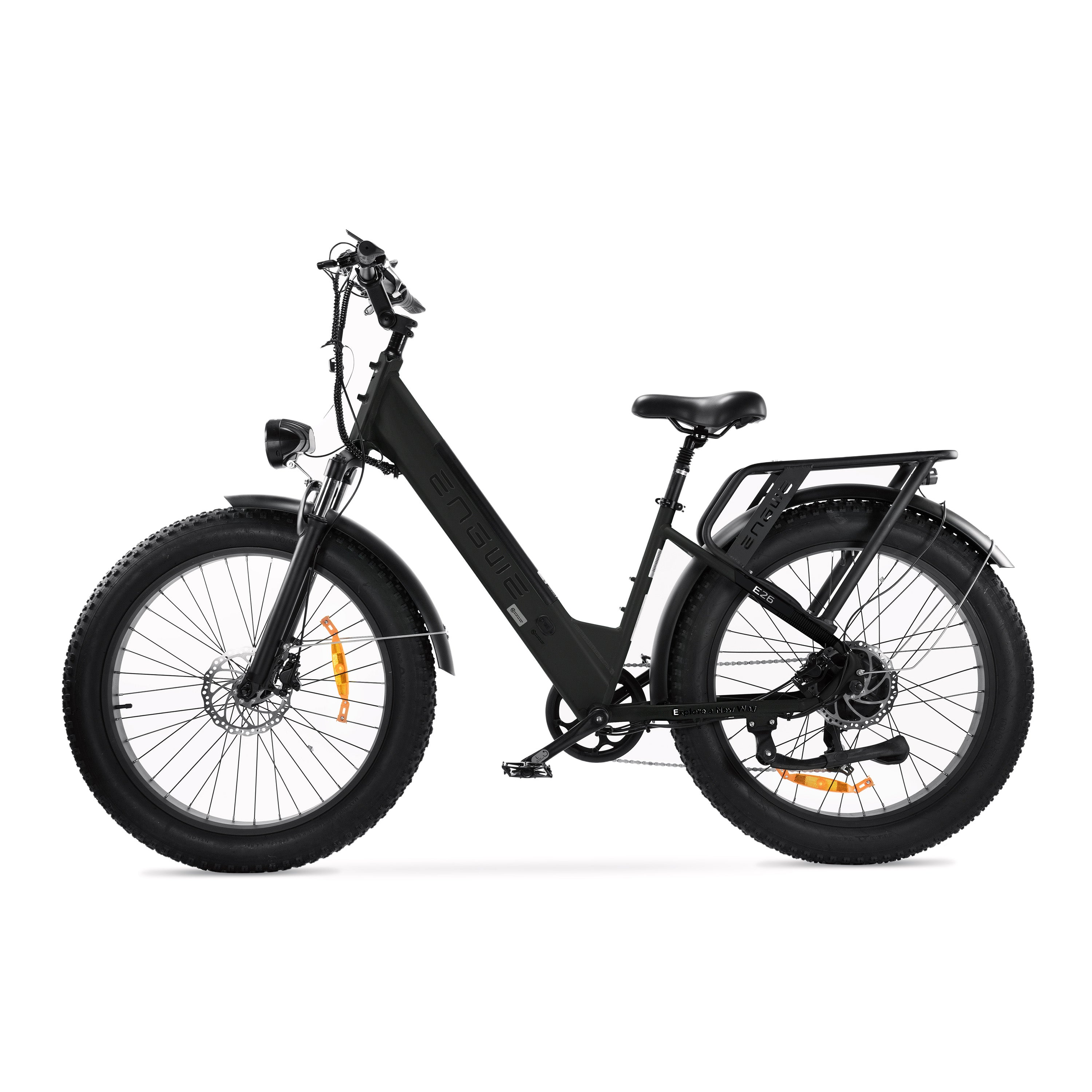 ENGWE E26 - Lage instap - Fatbike - Zwart